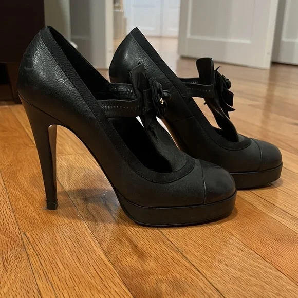 Chanel Shoes high heel size 37 @chanel #chanel @chanelshoes - Picture 6 of 11